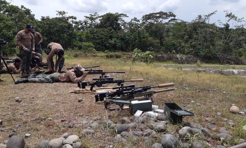 Estados Unidos instruye a soldados ecuatorianos