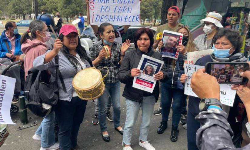 La madre de María Belén, familiares, amigos y activistas, piden jusiticia