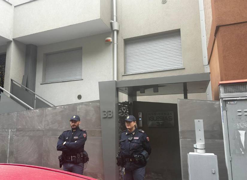 Casa donde se perpetró el homicidio.