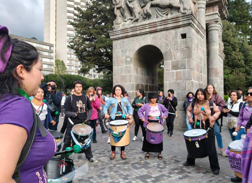 Marcha en Quito, Ecuador