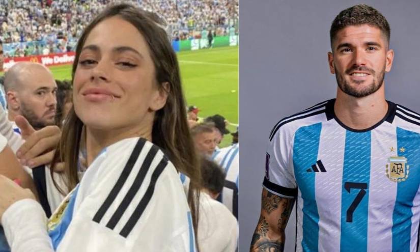 Imagen de archivo de Tini y Rodrigo.