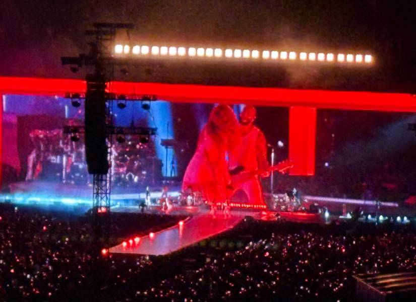Shakira en el Estadio Olímpico Atahualpa.