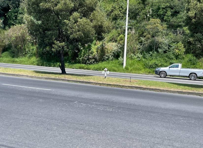 Un agente de tránsito murió a pocos metros del mirador de La Argelia.