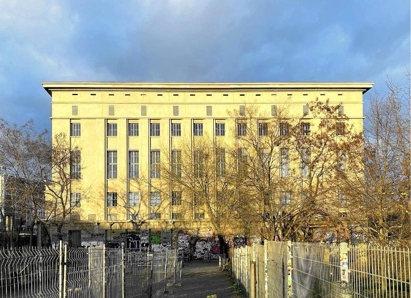 Fachada exterior del club Berghain.