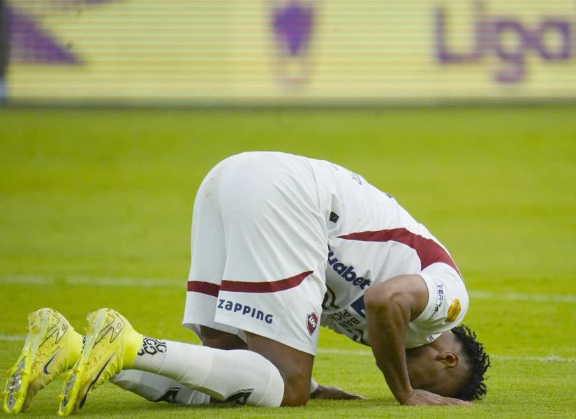 Michael Estrada le dio la victoria de Liga de Quito sobre la Universidad Católica.