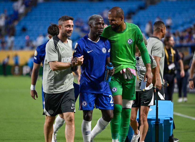 Moisés Caicedo se perdió los cuartos de final del Mundial de Clubes.