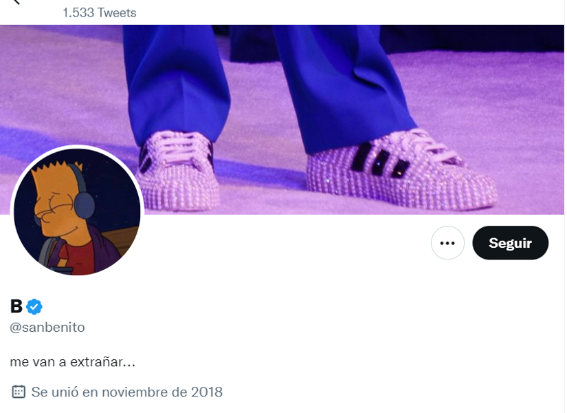 ¿Bad Bunny se despide de las redes sociales?; esto pasó en su Instagram y Twitter