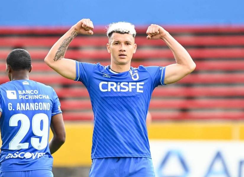 Byron Palacios, goleador de la U. Católica.