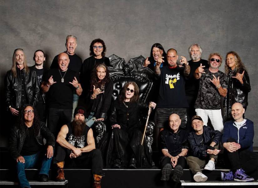 Ozzy Osbourne, en la considerada como Foto del Siglo del Rock.