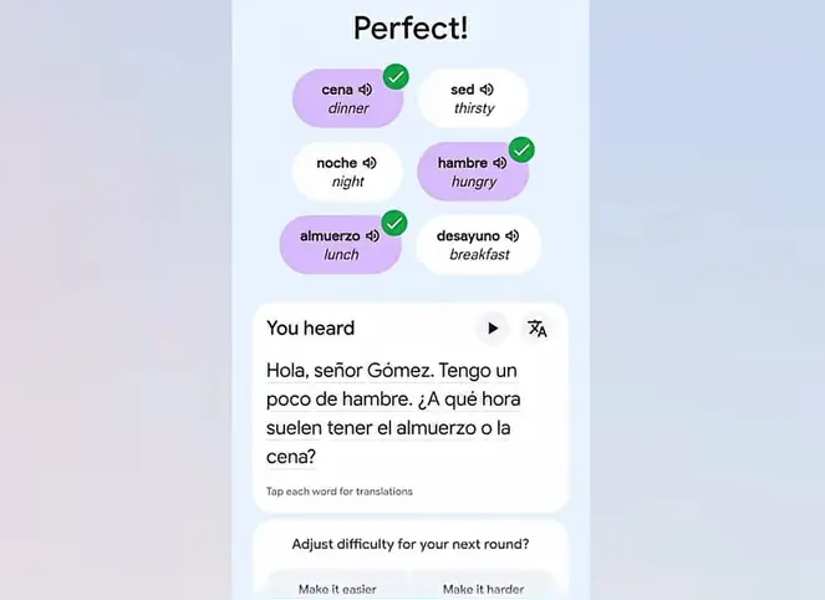 Google Traductor estrena funciones con IA para aprender idiomas y traducir conversaciones en vivo