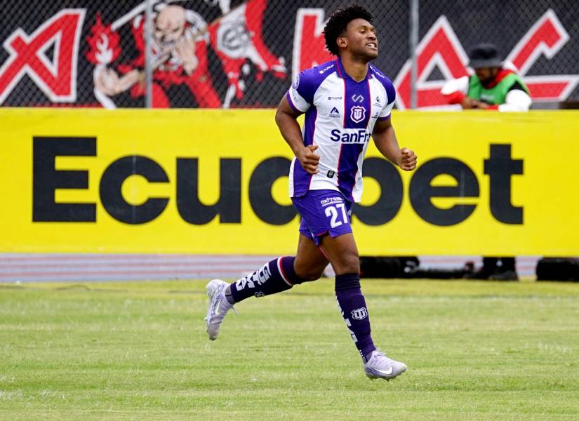 Tomson Minda anotó el gol para darle la victoria al Técnico Universitario.