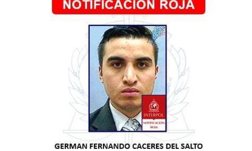 Se activa difusión roja de Interpol para localizar al teniente Germán Cáceres
