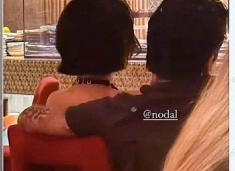 Christian Nodal y Ángela Aguilar en Italia