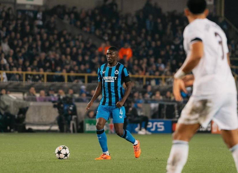 Joel Ordóñez destacó con el Club Brujas en esta temporada.