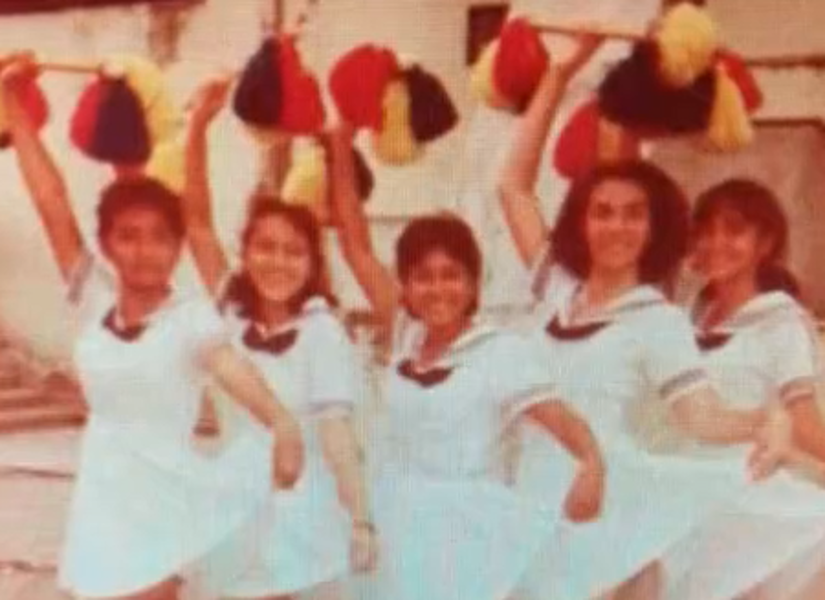 Bastoneras del colegio de Guayaquil