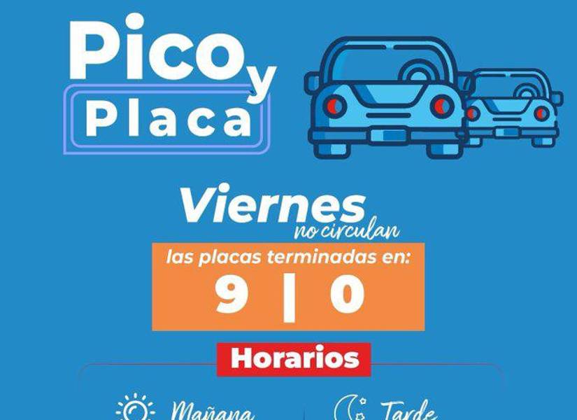 Cronograma Pico y placa Quito.