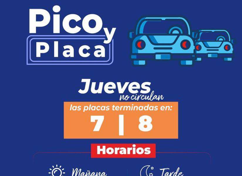 Cronograma Pico y placa Quito