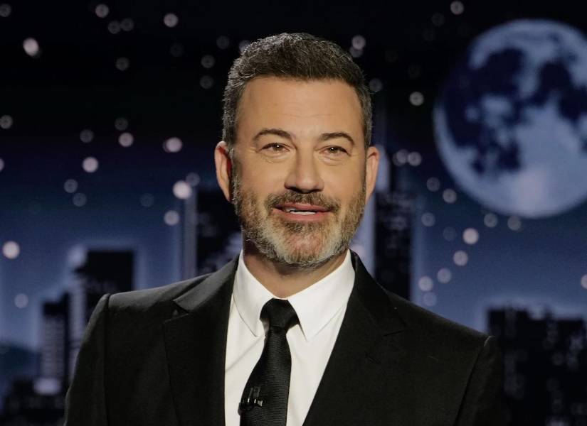 Jimmy Kimmel en su programa.