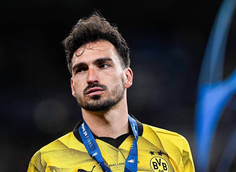 Mats Hummels fue titular en la derrota del Borussia Dortmund en la final de la Champions League.