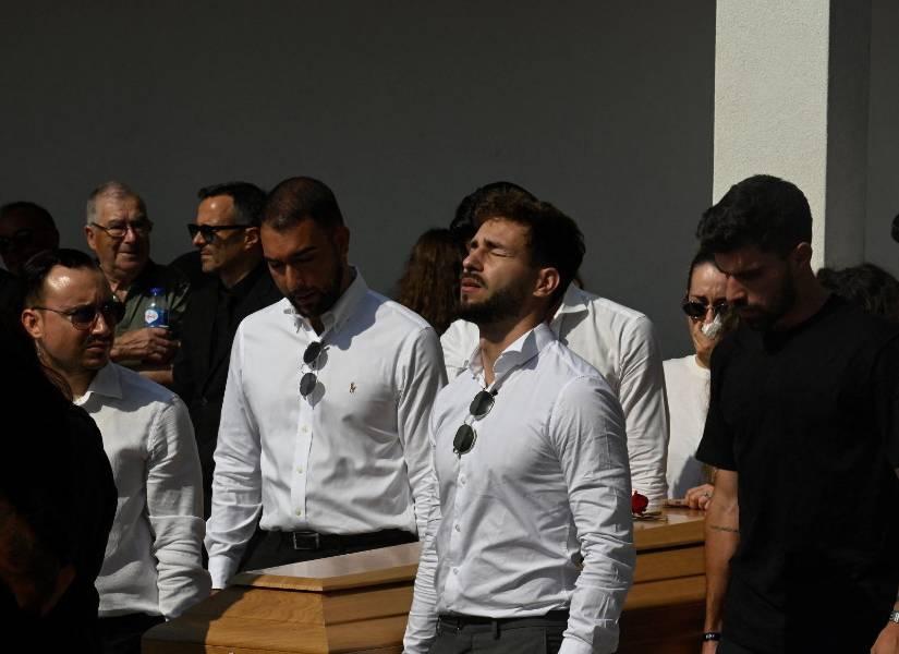 Ataúd de Diogo Jota.