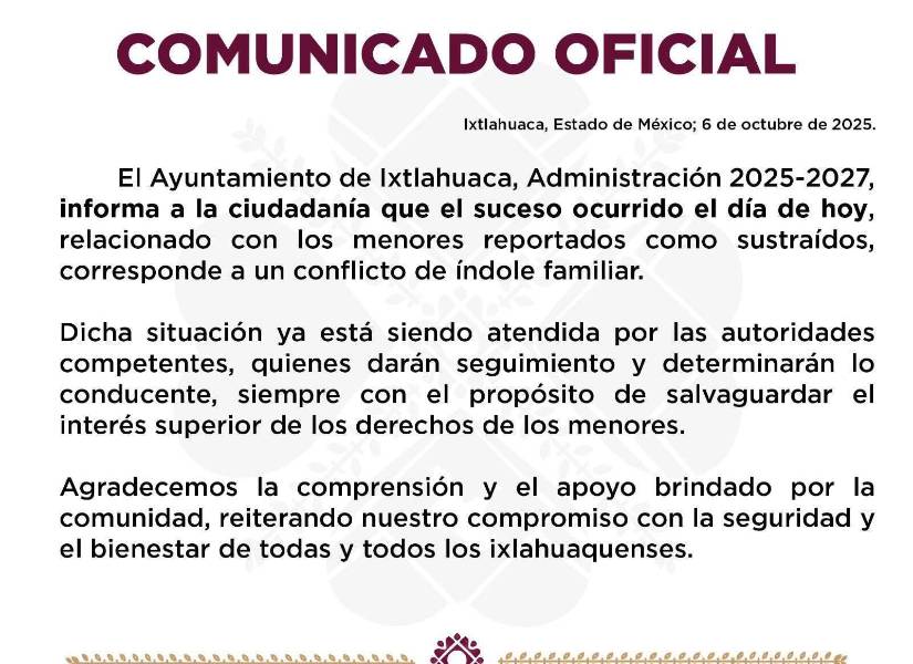 Comunicado d