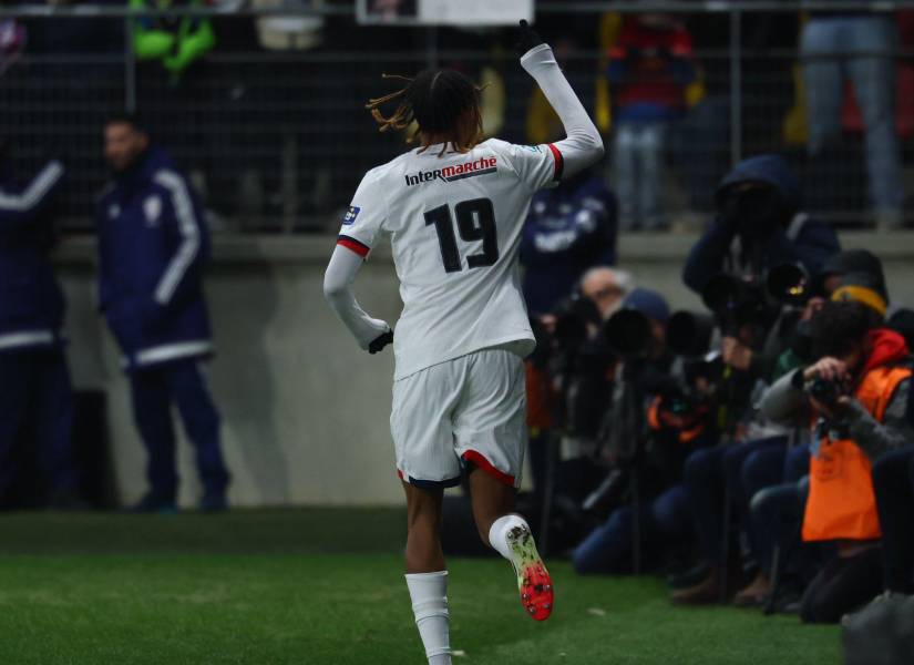 Bradley Barcola anotó uno de los goles para la victoria del PSG.