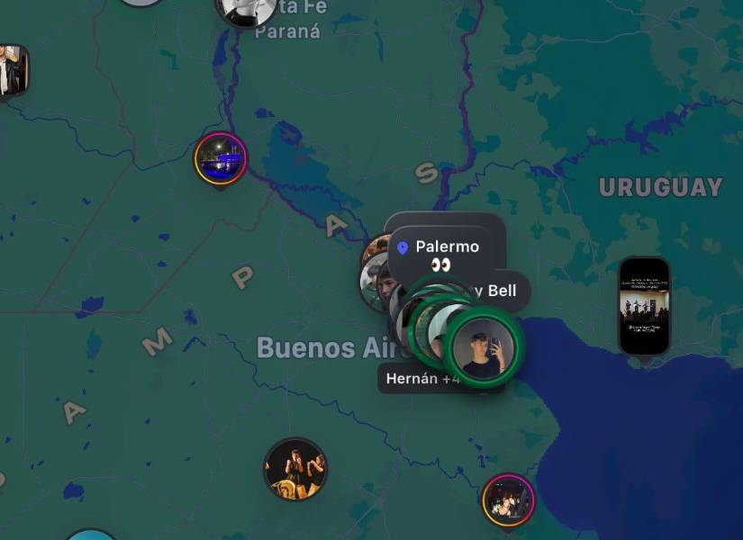Ejemplo de cómo se ve la interfaz de la nueva opción de Instagram