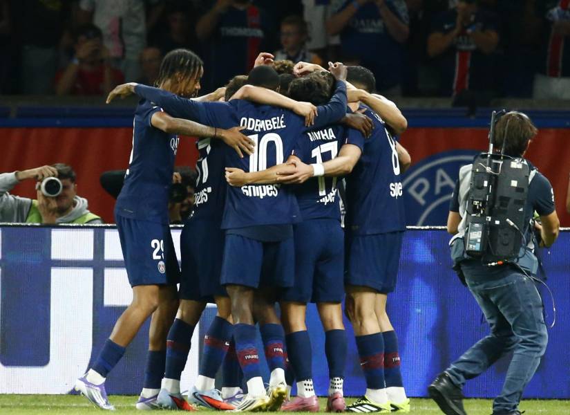 El PSG venció por 1-0 al Angers en la Ligue 1.