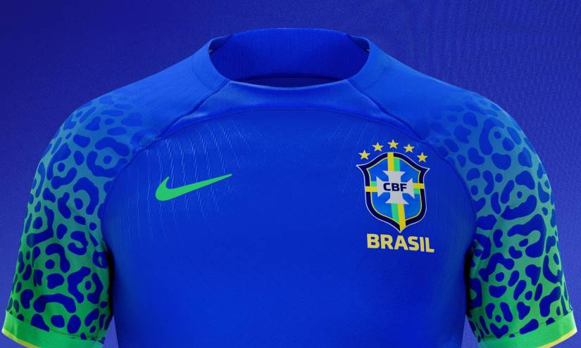 Selección brasileña presenta la camiseta con la que disputará el Mundial de Catar