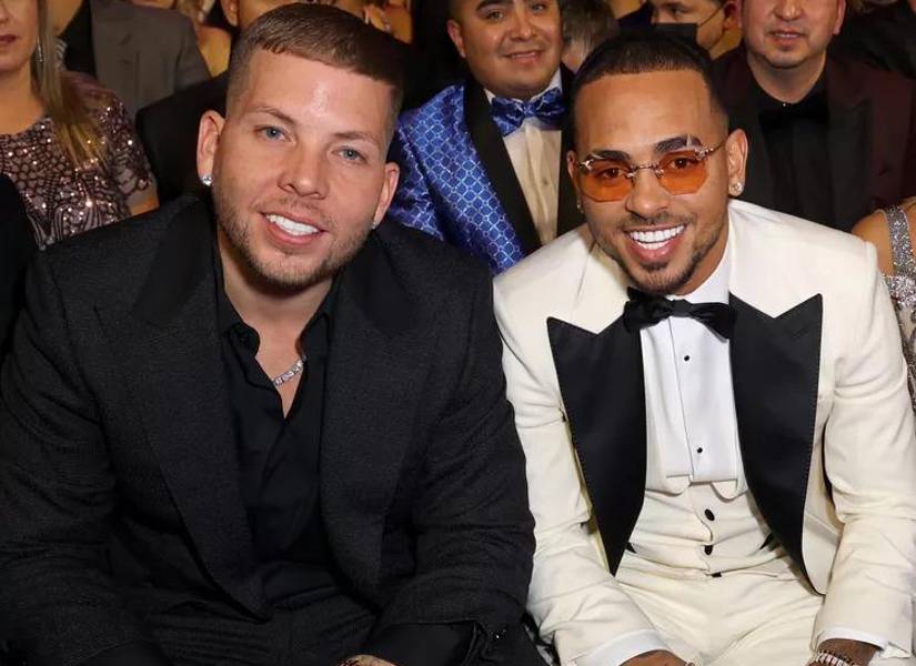 Ozuna y su exmánager Vicente Saavedra