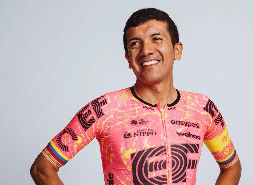 ¿Quiénes son los ciclistas que acompañarán a Richard Carapaz en el Tour de Francia?
