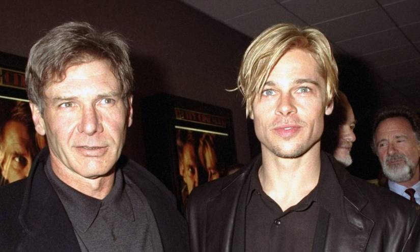 Imagen de archivo de Brad Pitt y Harrison Ford.