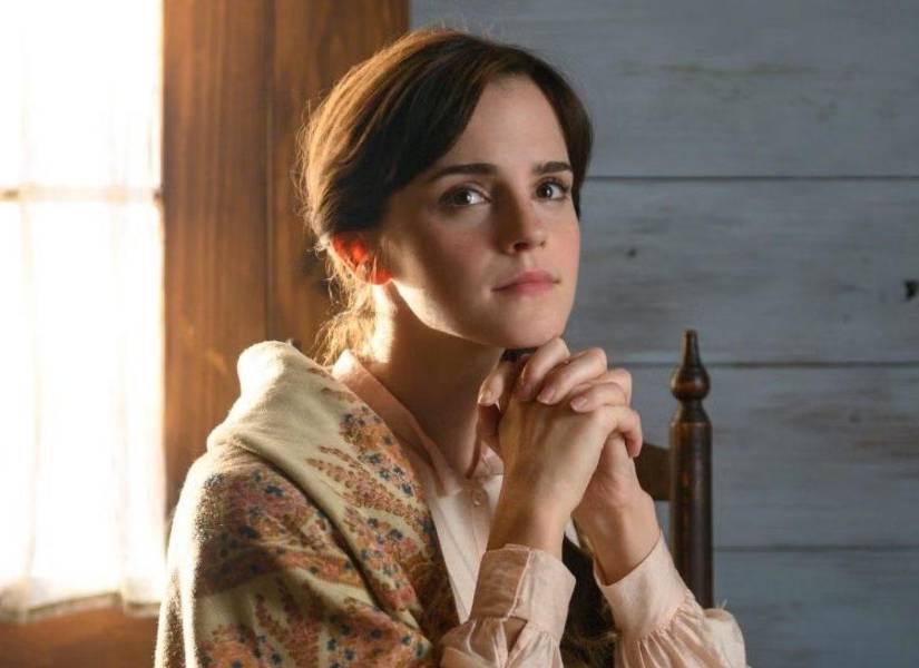 Emma Watson en la película Mujercitas.