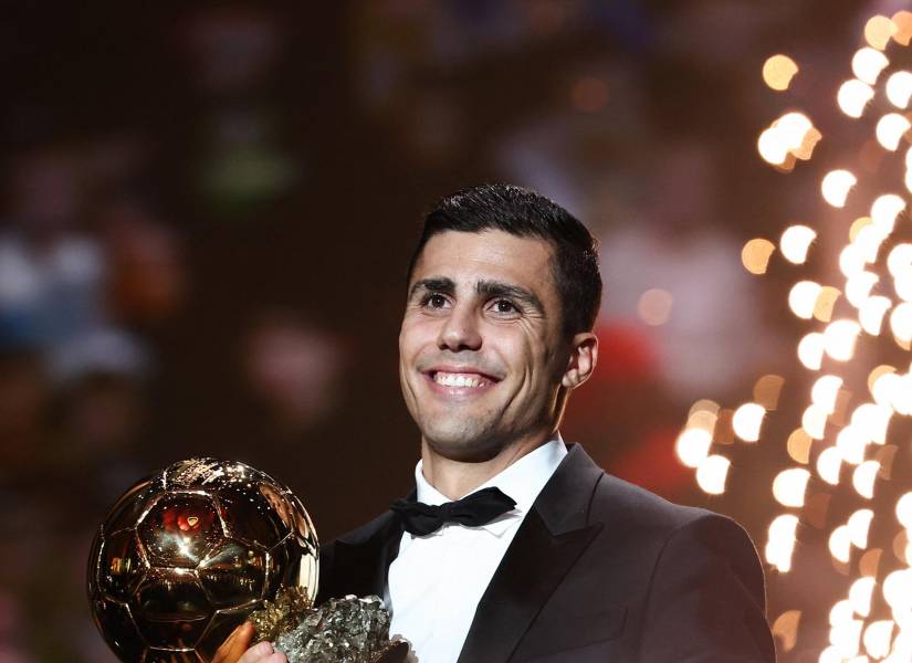 Rodri fue el último ganador del Balón de Oro masculino.