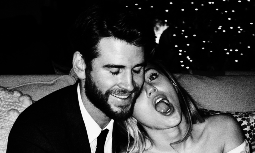 Imagen de archivo de Liam Hemsworth y Miley Cyrus, en la época en que mantenían una relación.