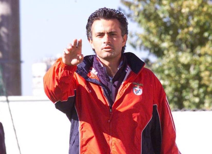 Mourinho en su etapa con el Benfica.