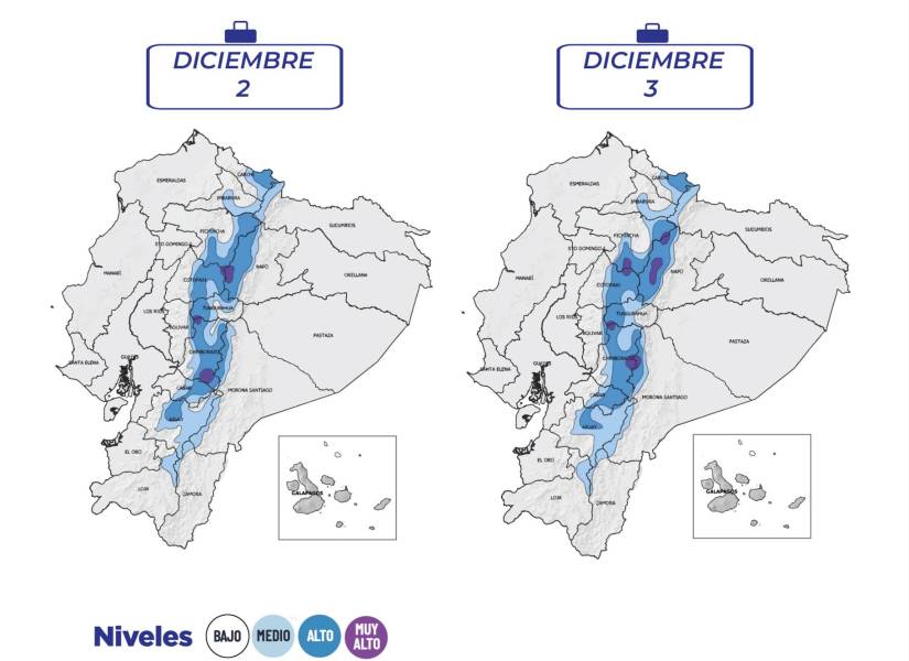 Descenso de temperatura en la Sierra el 2 y 3 de diciembre