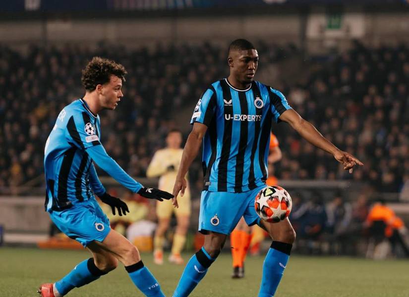 Joel Ordóñez ha brillado con el Club Brujas en la Champions League.