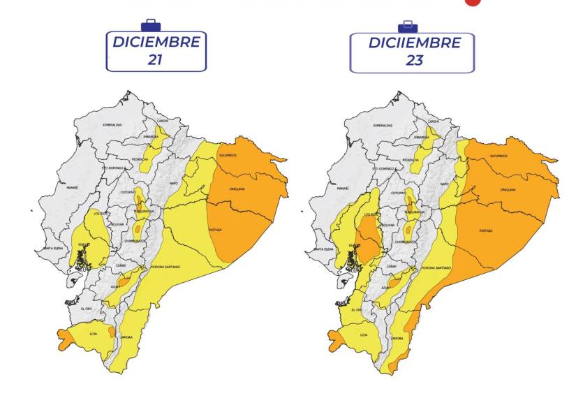 Estas zonas de Ecuador enfrentarán altas temperaturas y radiación UV hasta el 25 de diciembre