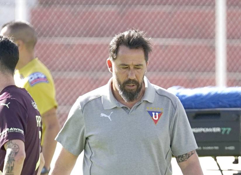 Pablo Sánchez aclaró que no piensa en salir de Liga de Quito.