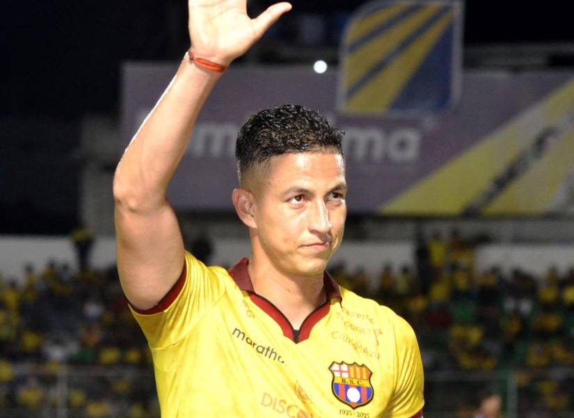 Miguel Parrales no pateó ningún penal de Barcelona SC ante Orense SC en la LigaPro.
