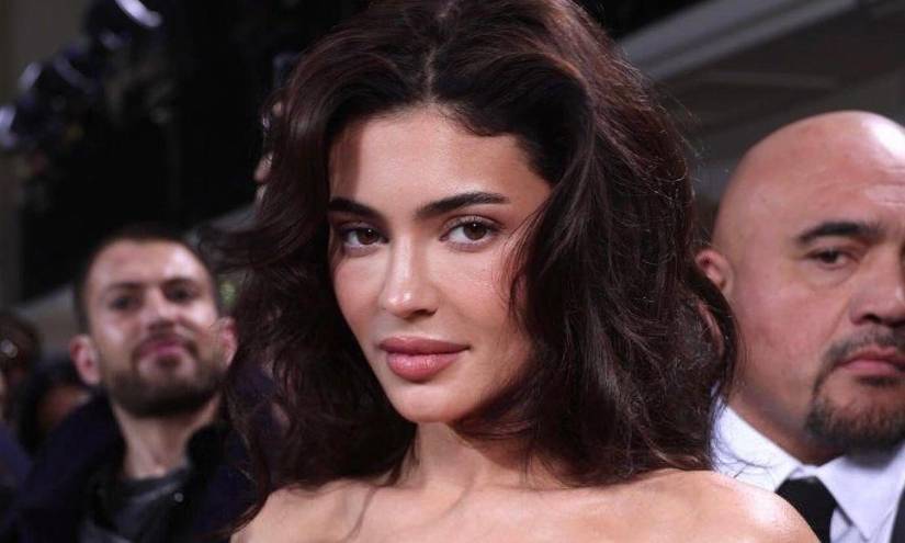 Imagen de Kylie Jenner en el desfile de Jean Paul Gaultier, en la semana de la moda en París.