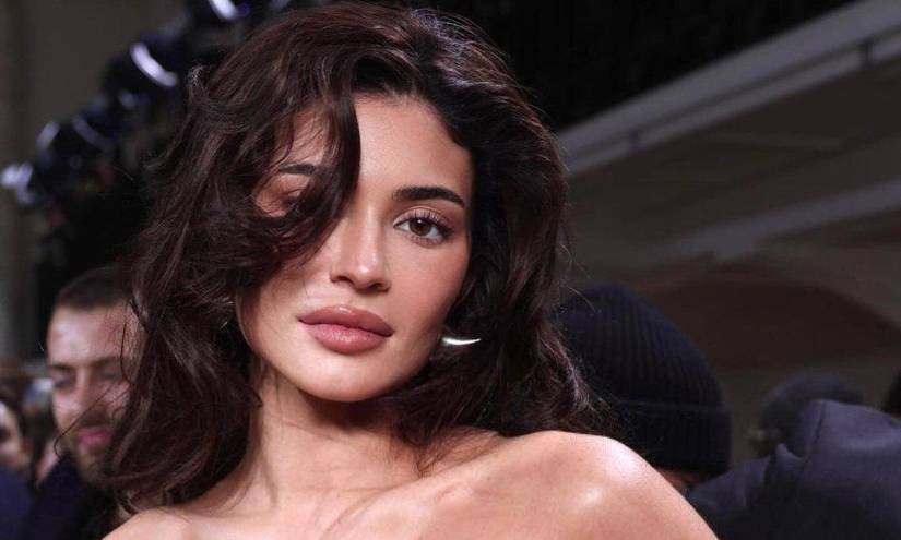 Imagen de Kylie Jenner en el desfile de Jean Paul Gaultier, en la semana de la moda en París.