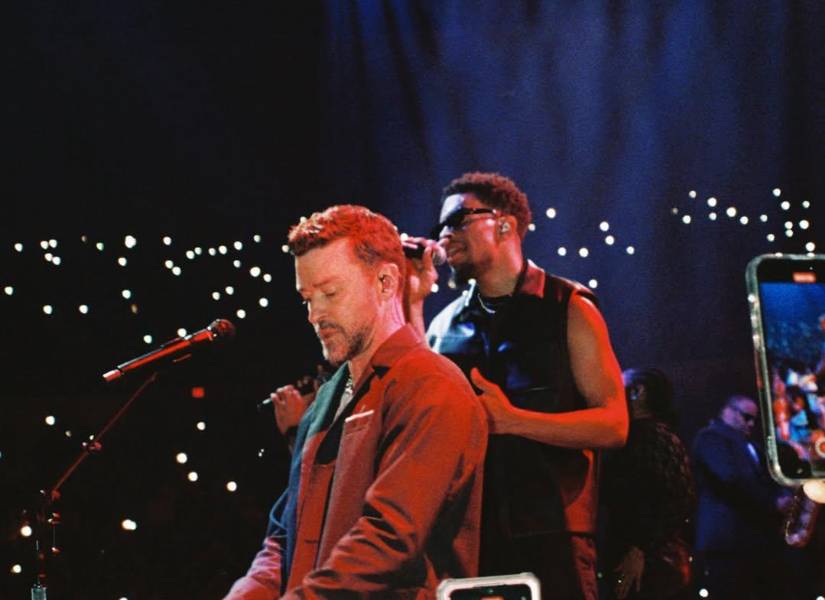 Justin Timberlake en su gira.