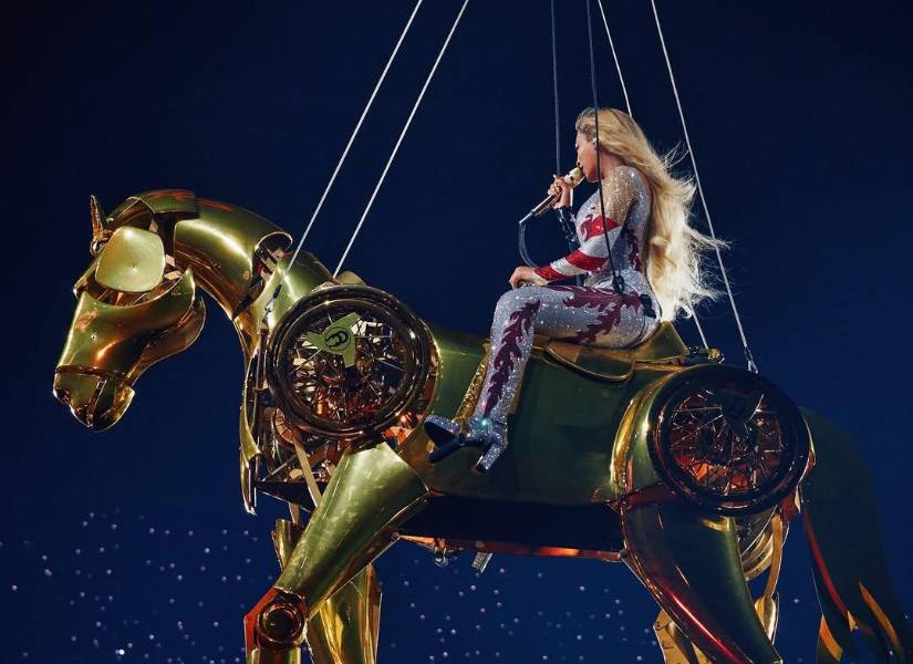 Beyoncé en su gira Cowboy Carter.