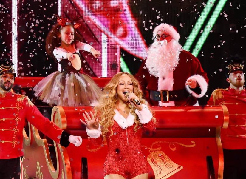 Mariah Carey se ha convertido en parte imprescindible de las celebraciones navideñas.