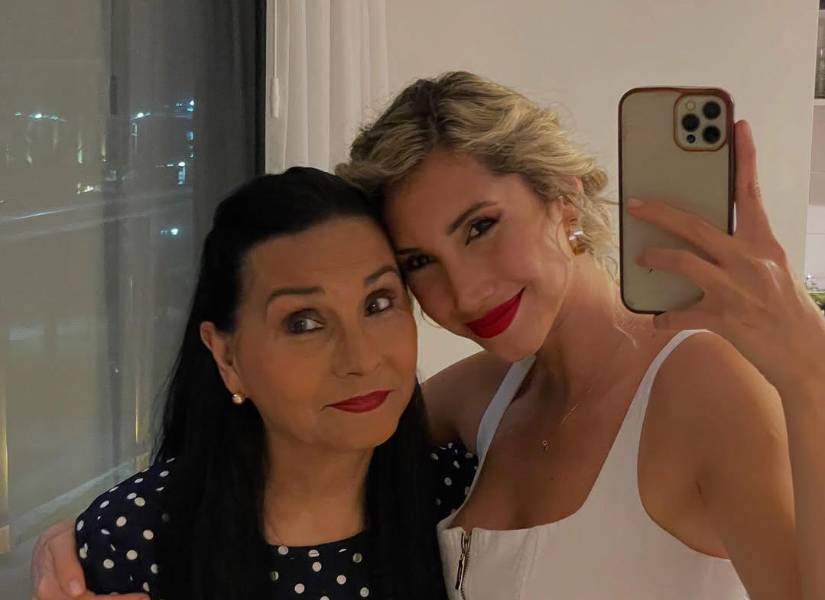 Ana Buljubasich y su hija Ana Paula.