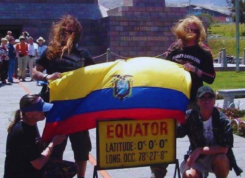 Iron Maiden en la Mitad del Mundo.