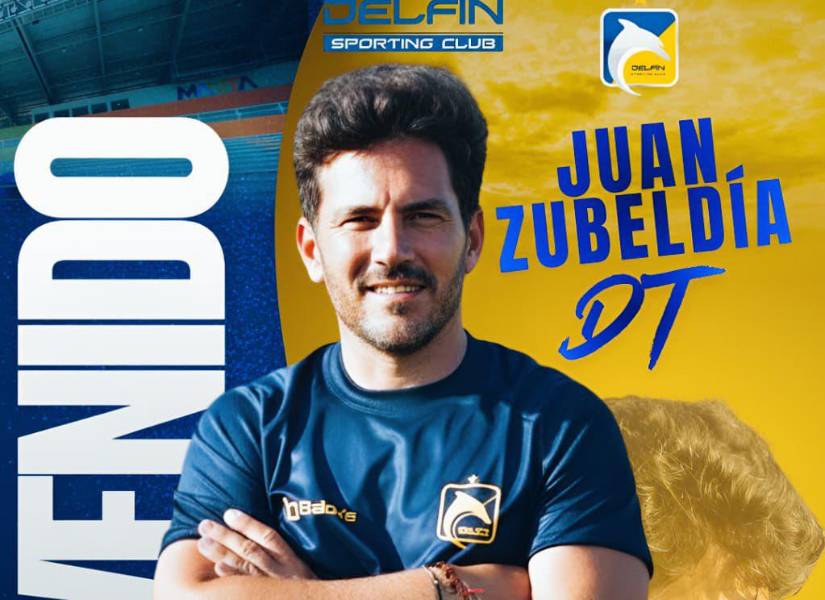 Juan Zubeldía, nuevo director técnico de Delfín SC