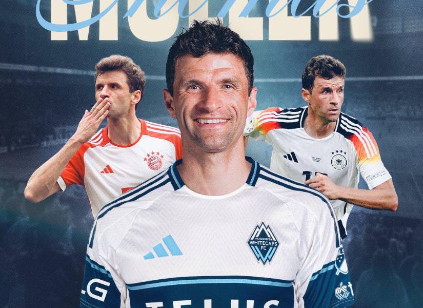 Thomas Muller, nuevo jugador de Vancouver Whitecaps